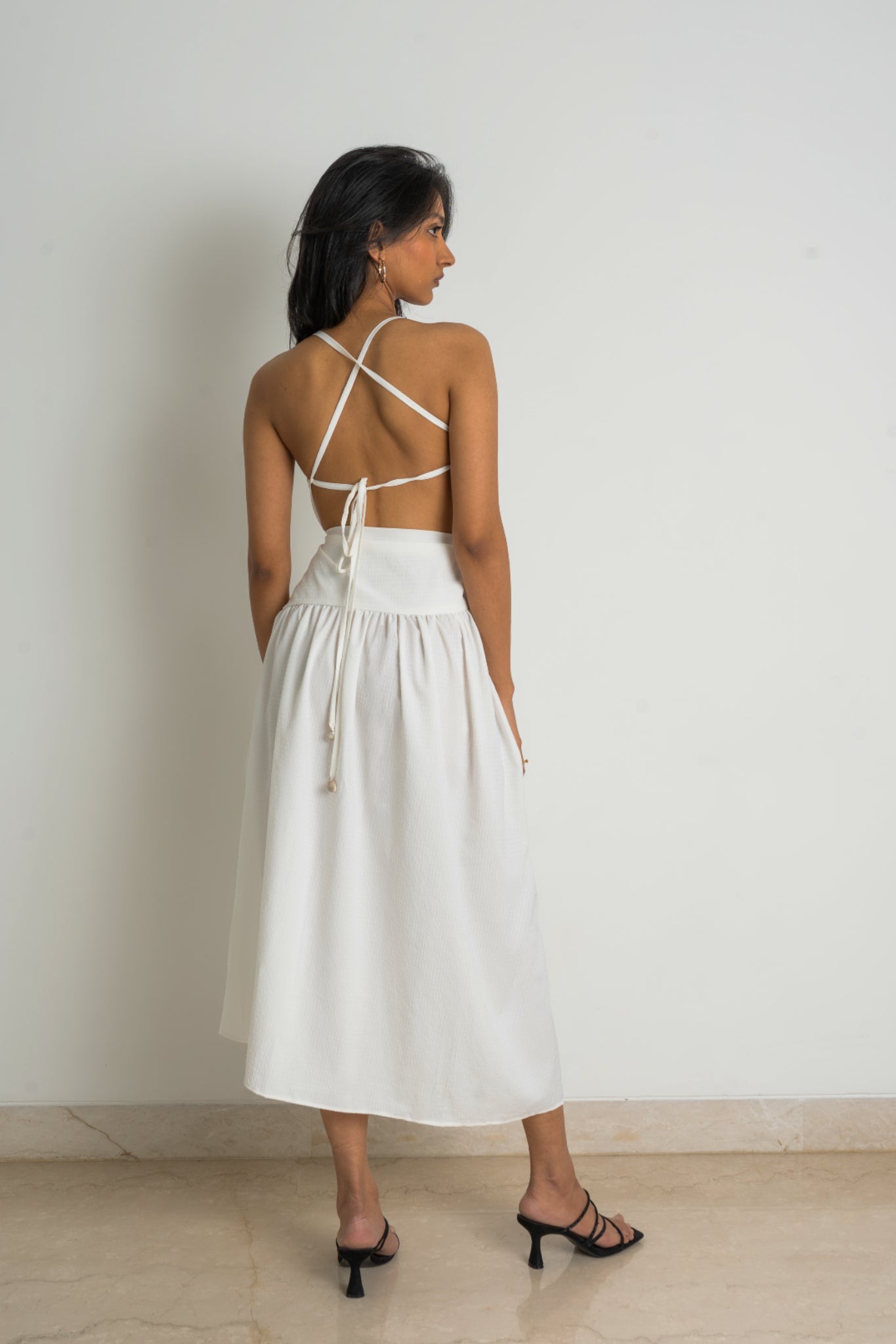Summer backless maxi dress – Ferlyy